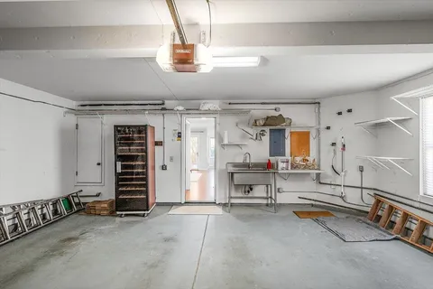 a view of storage and utility room