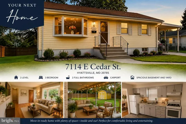 $2,550 | 7114 East Cedar Street, Hyattsville, MD 20785