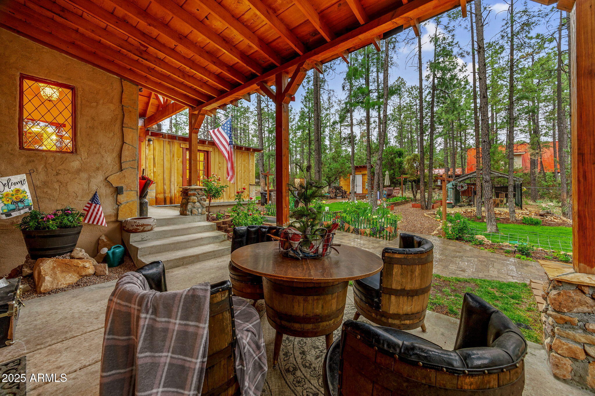2891 Antelope Trail Overgaard, AZ 85933 - Photo 26 of 40 FRONT PATIO