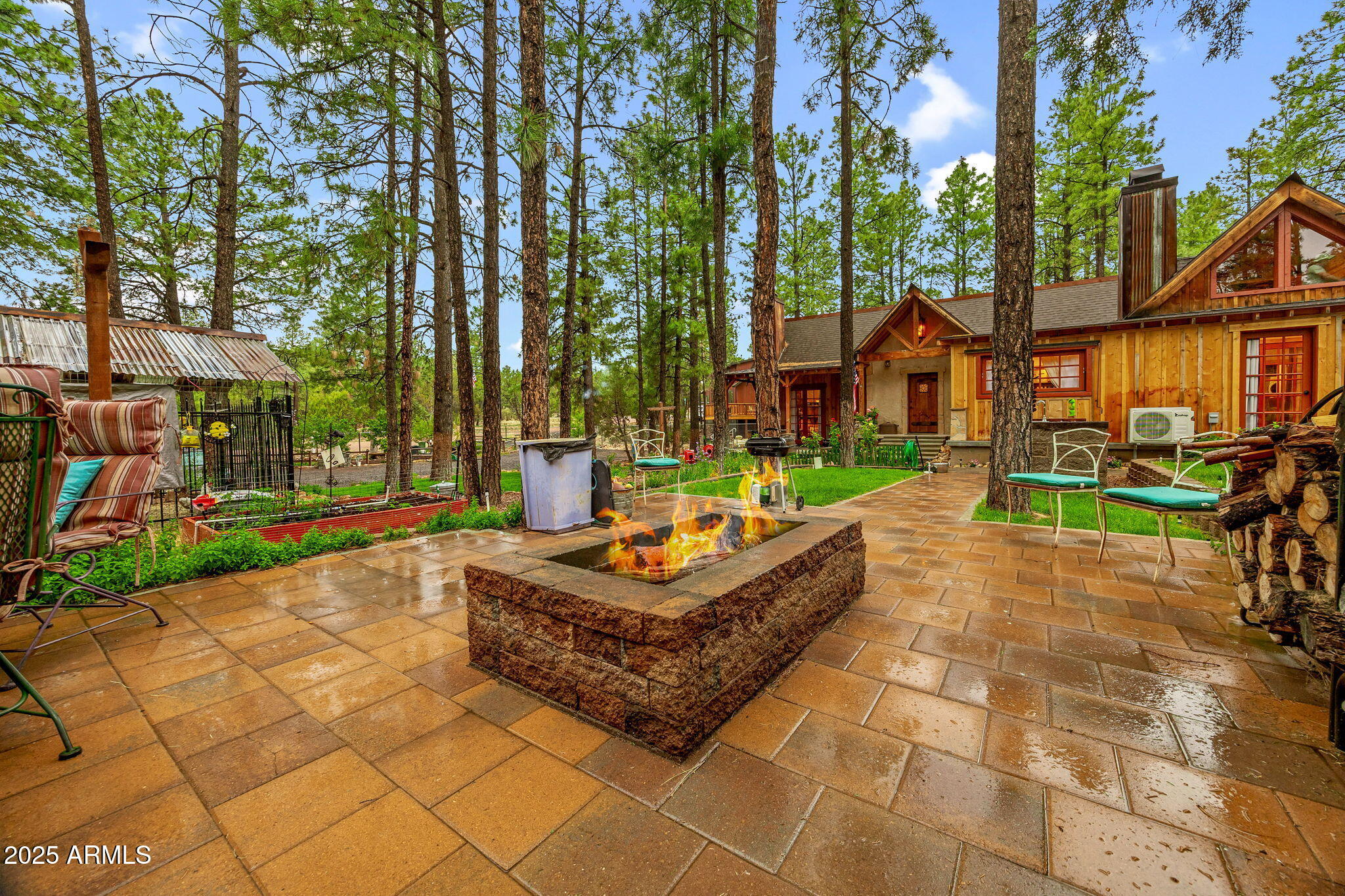2891 Antelope Trail Overgaard, AZ 85933 - Photo 29 of 40 FIREPIT PATIO AREA