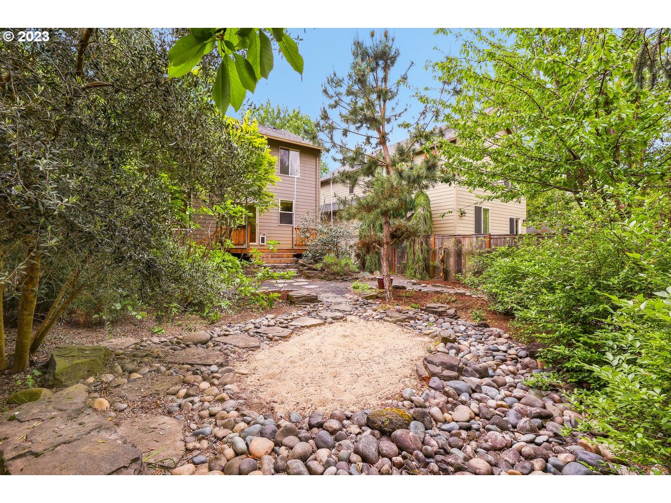 9277 Southwest Rambler Lane Portland, OR 97223 - Photo 34 of 38 a view of a yard with plants