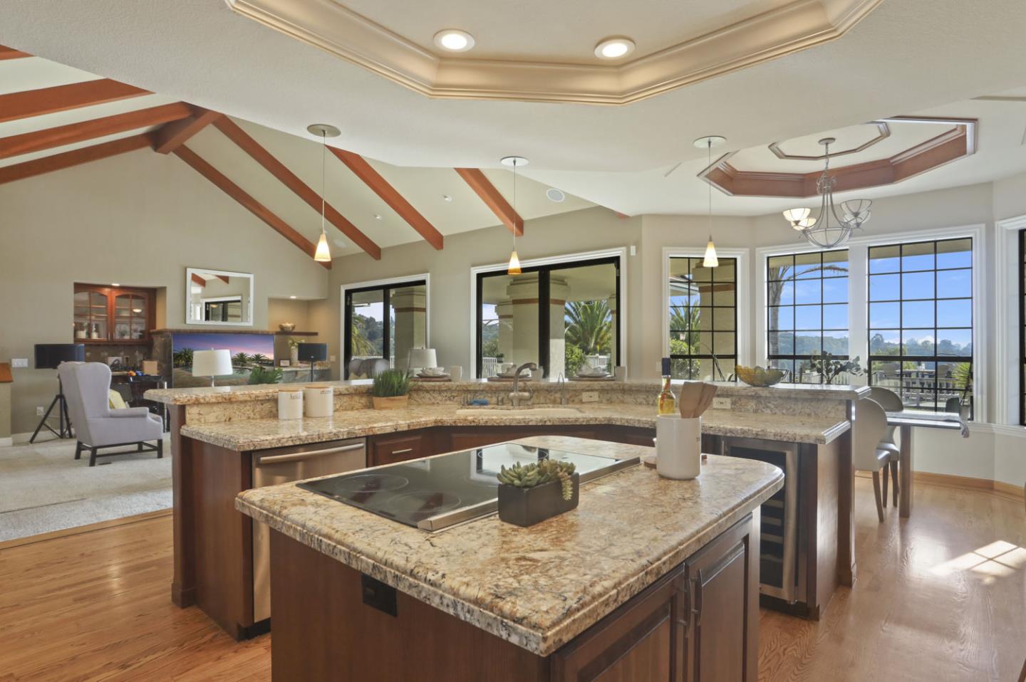 3571 Star Ridge Road Hayward, CA 94542 - Photo 16 of 66 a kitchen with a stove and a refrigerator