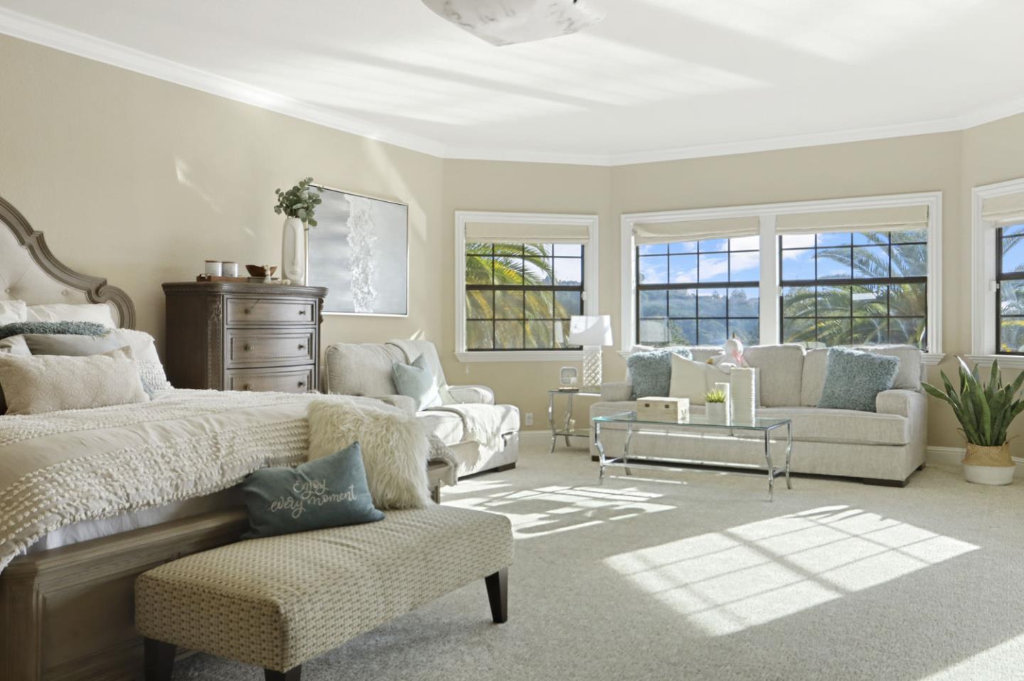 3571 Star Ridge Road Hayward, CA 94542 - Photo 22 of 66 a living room with furniture and a large window
