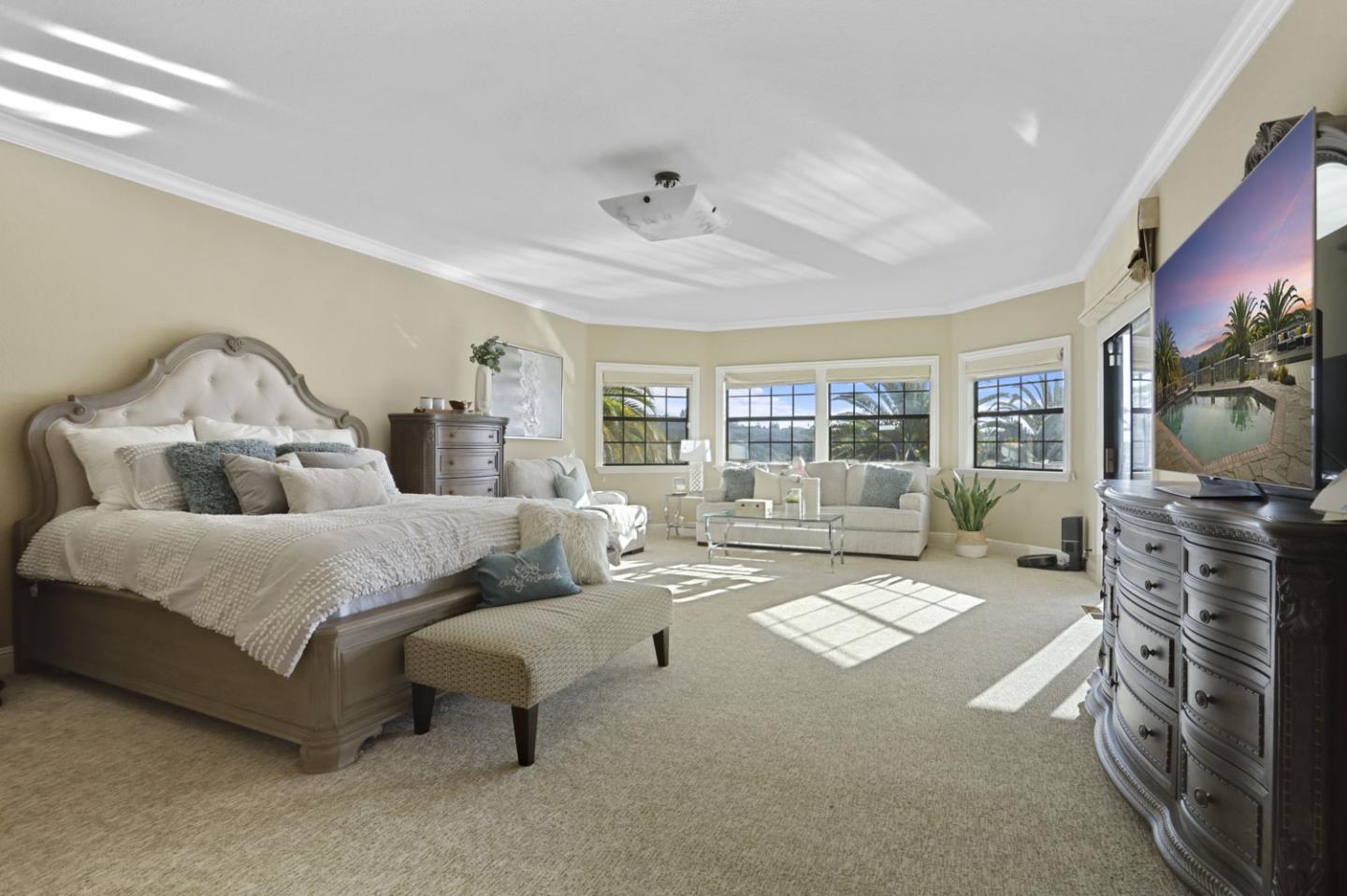 3571 Star Ridge Road Hayward, CA 94542 - Photo 23 of 66 a living room with furniture and a flat screen tv