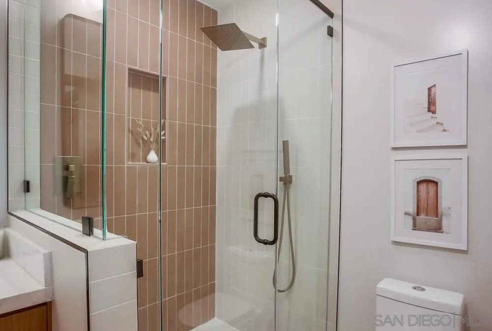 5878 Soledad Road La Jolla, CA 92037 - Photo 35 of 74 a bathroom with a shower