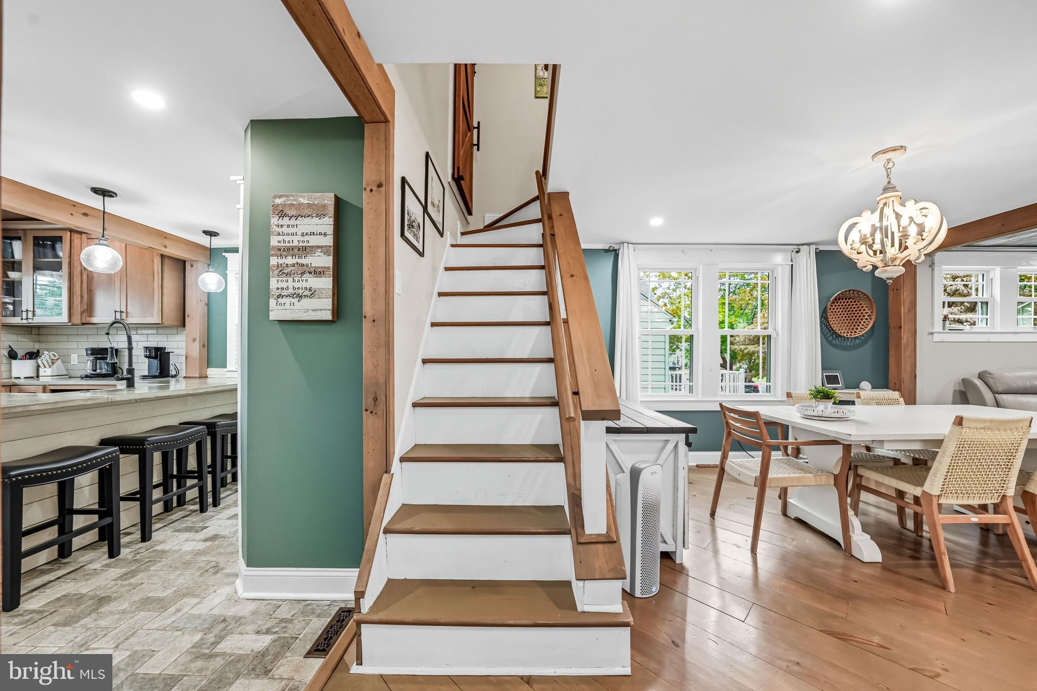 1600 West High Street Haddon Heights, NJ 08035 - Photo 30 of 46 a view of a dining room with furniture window and wooden floor