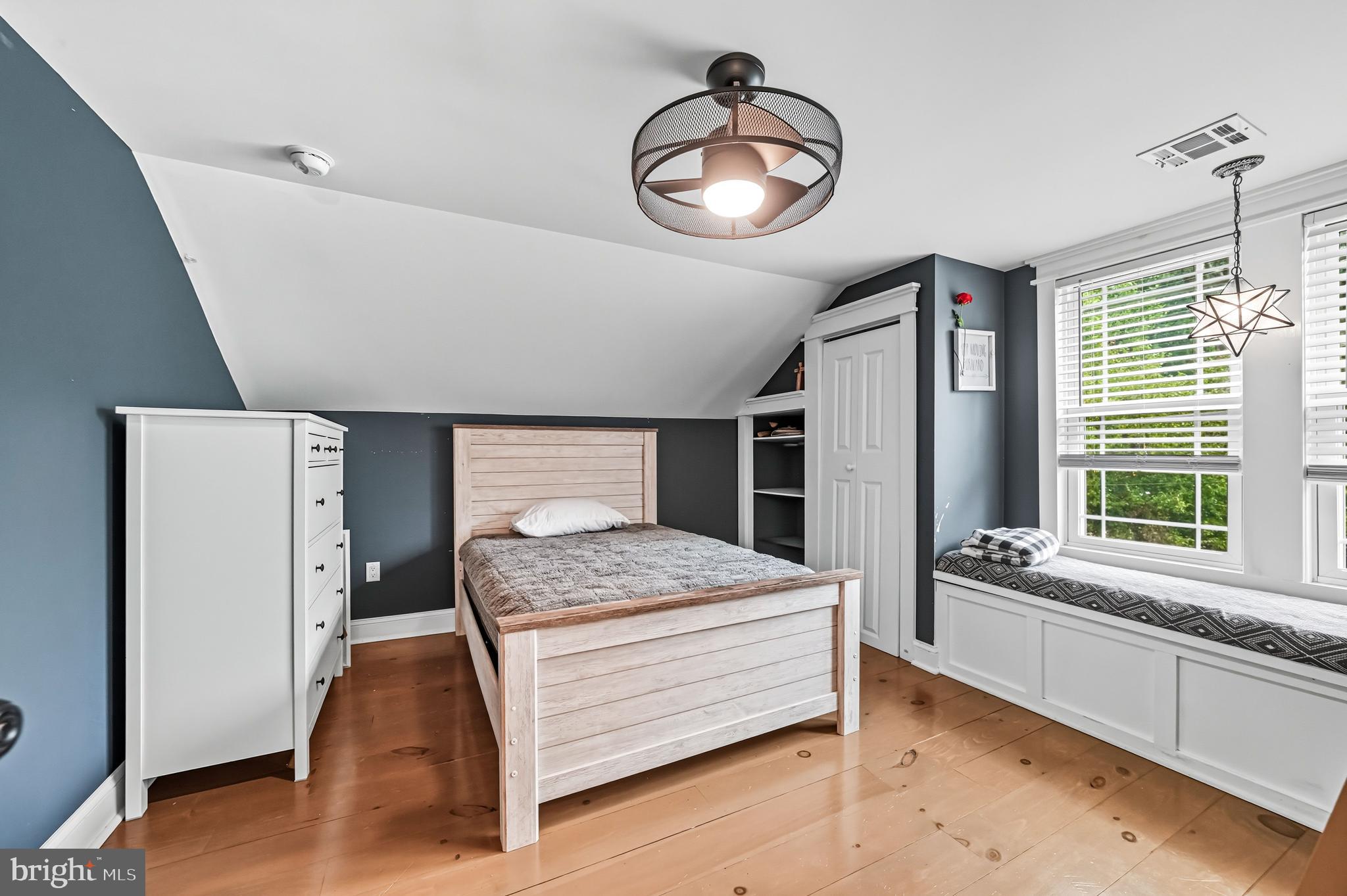 1600 West High Street Haddon Heights, NJ 08035 - Photo 34 of 46 a bedroom with a bed and a large window