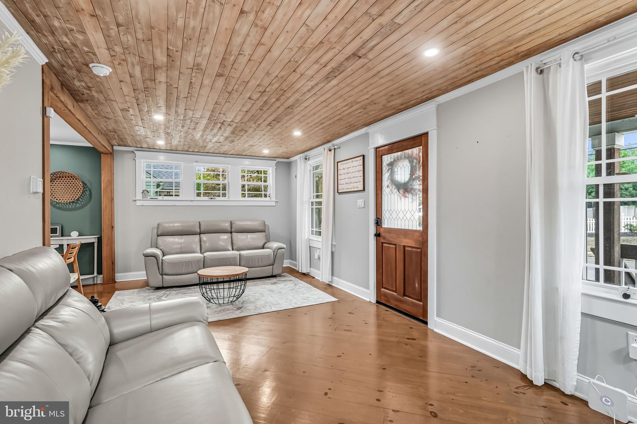 1600 West High Street Haddon Heights, NJ 08035 - Photo 10 of 46 a living room with furniture and a open kitchen view