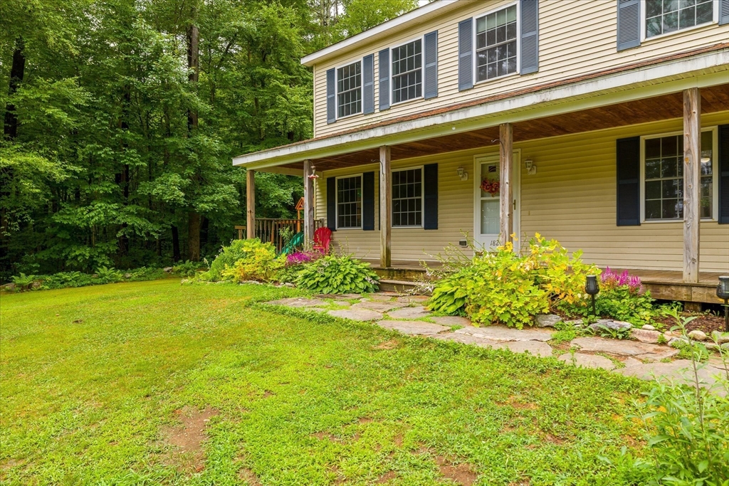1824 Greenwich Road Hardwick, MA 01082 - Photo 4 of 41 a front view of a house with garden