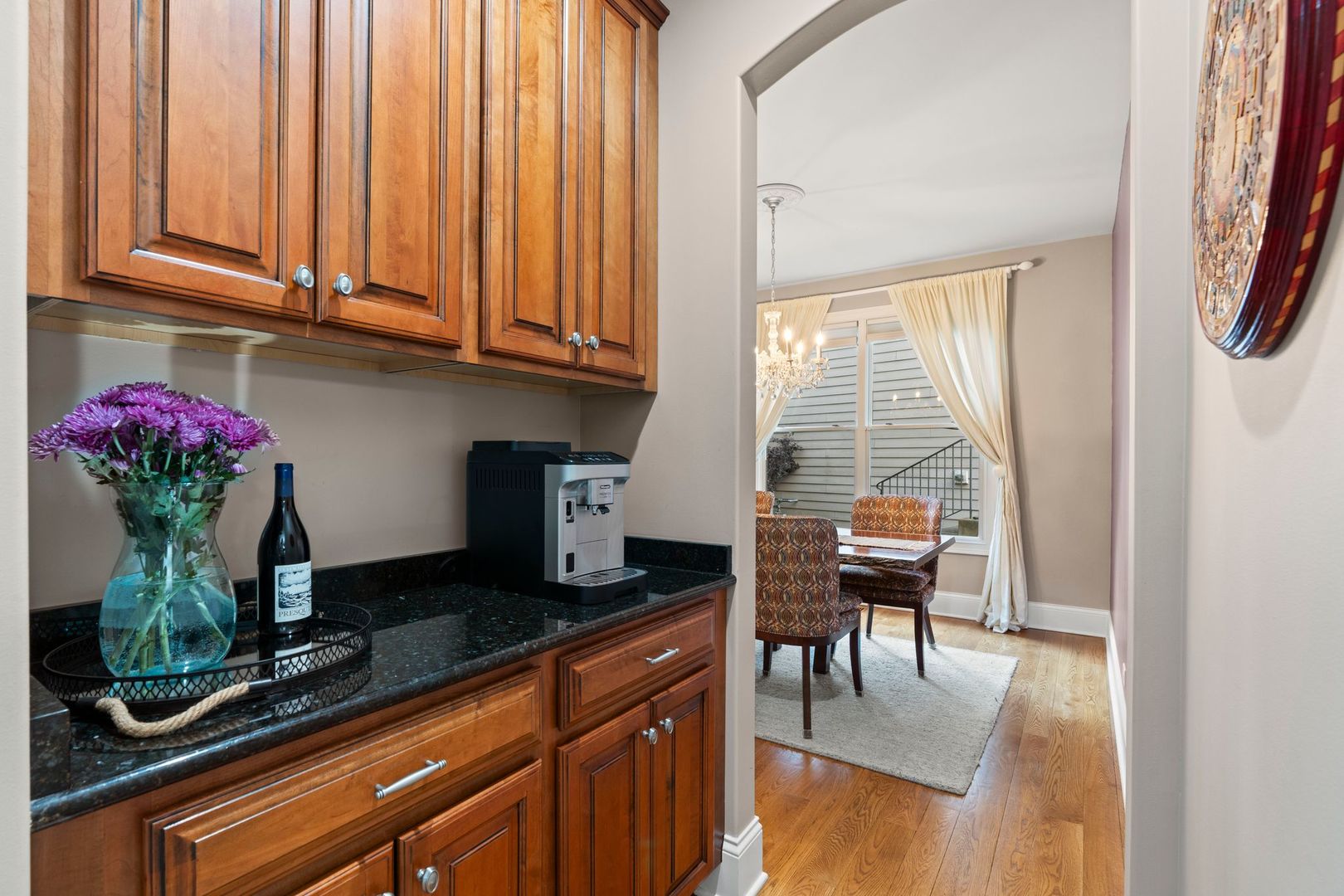 106 Forest View Drive Lake Bluff, IL 60044 - Photo 16 of 56 a kitchen with stainless steel appliances granite countertop a stove a sink and a microwave