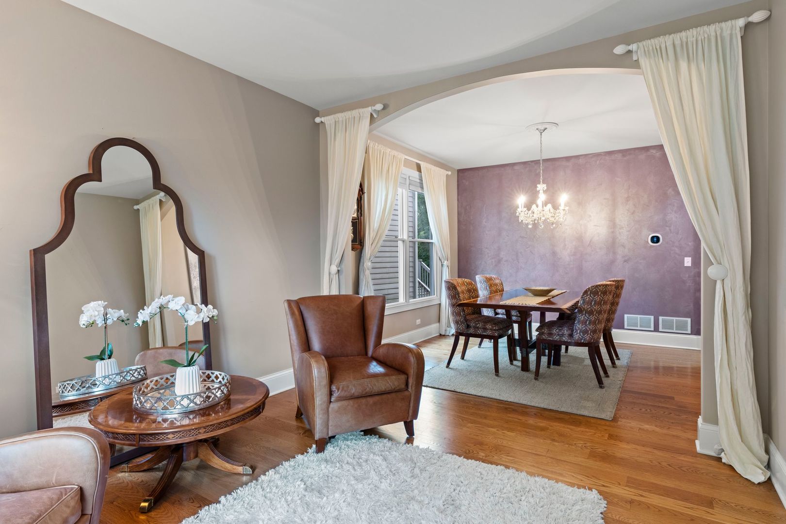 106 Forest View Drive Lake Bluff, IL 60044 - Photo 19 of 56 a dining room with furniture window and wooden floor