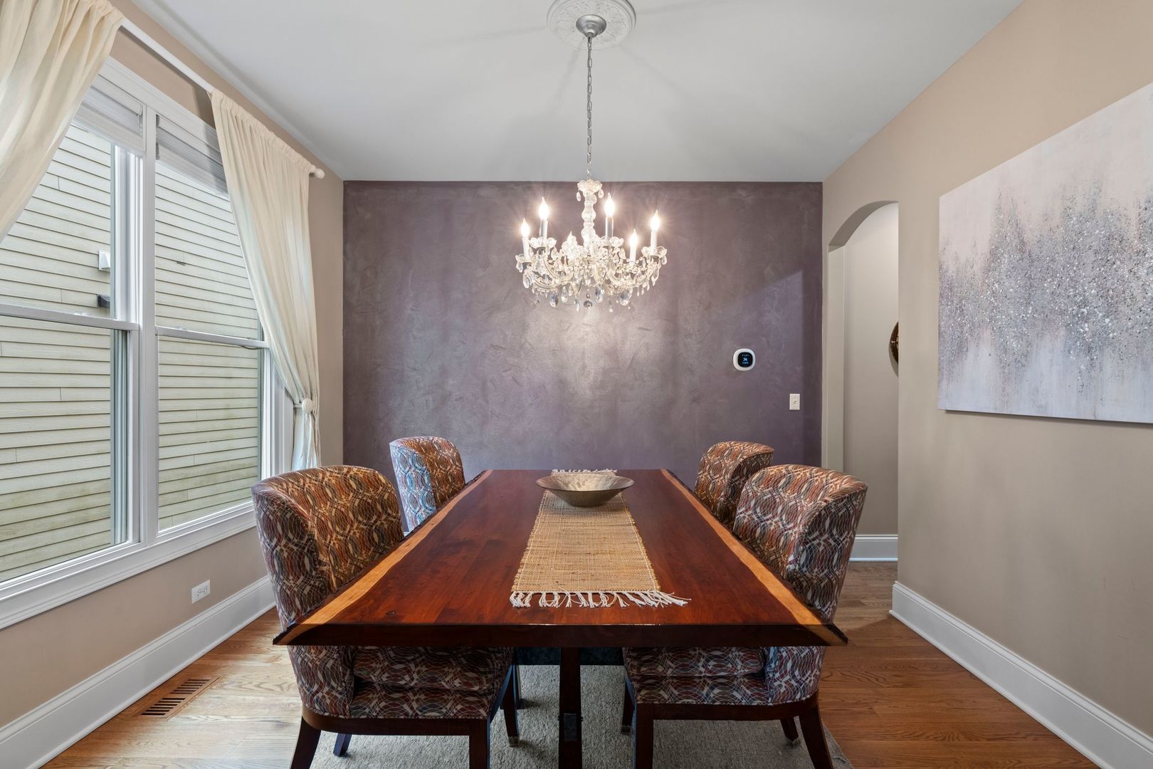 106 Forest View Drive Lake Bluff, IL 60044 - Photo 22 of 56 a view of a dining room with furniture and chandelier