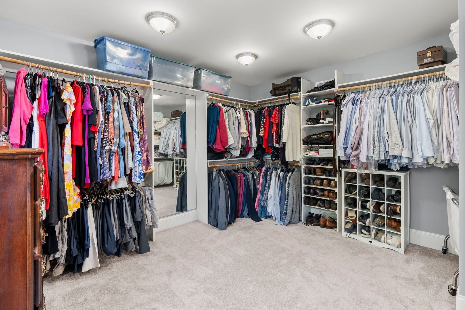 106 Forest View Drive Lake Bluff, IL 60044 - Photo 41 of 56 a view of walk in closet with clothes and shoes