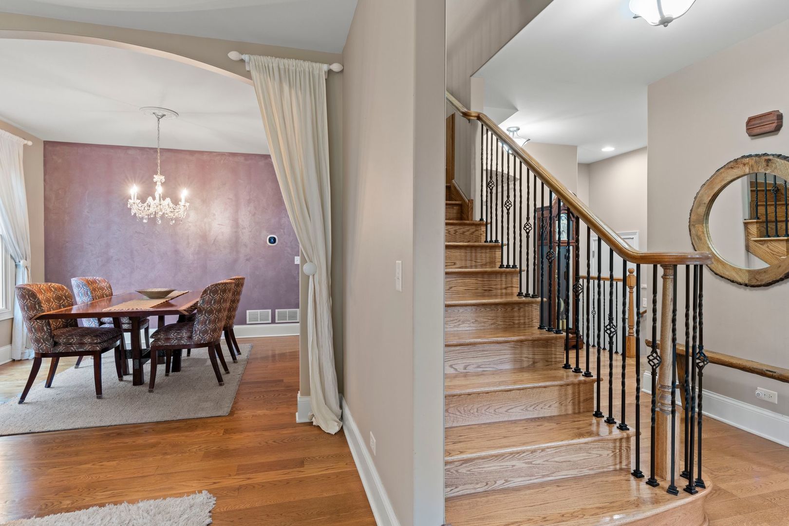 106 Forest View Drive Lake Bluff, IL 60044 - Photo 5 of 56 a view of a dining room with furniture window and wooden floor