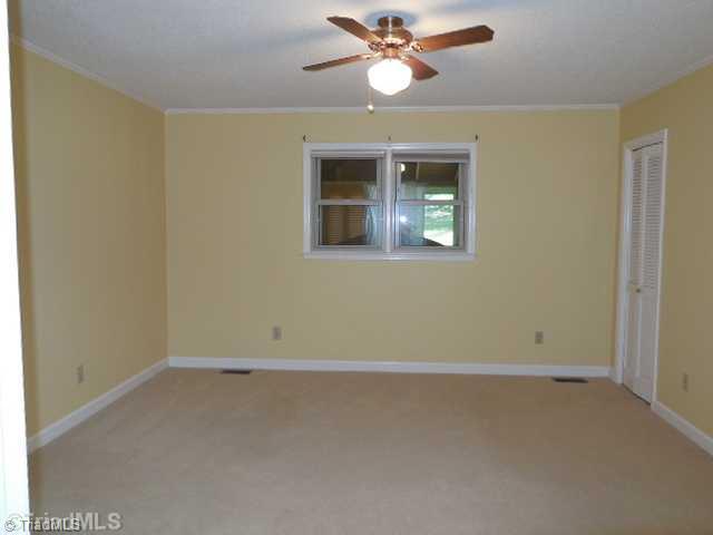 Master Bedroom. The master bedroom has its own bath and walk in closet.