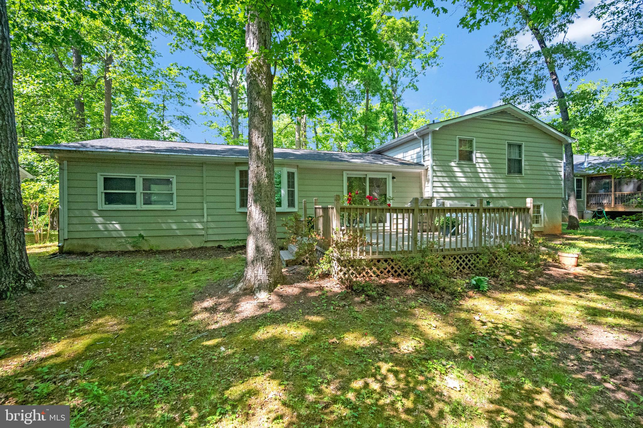 115 Washington Street Locust Grove, VA 22508 - Photo 3 of 40 back of home from the yard