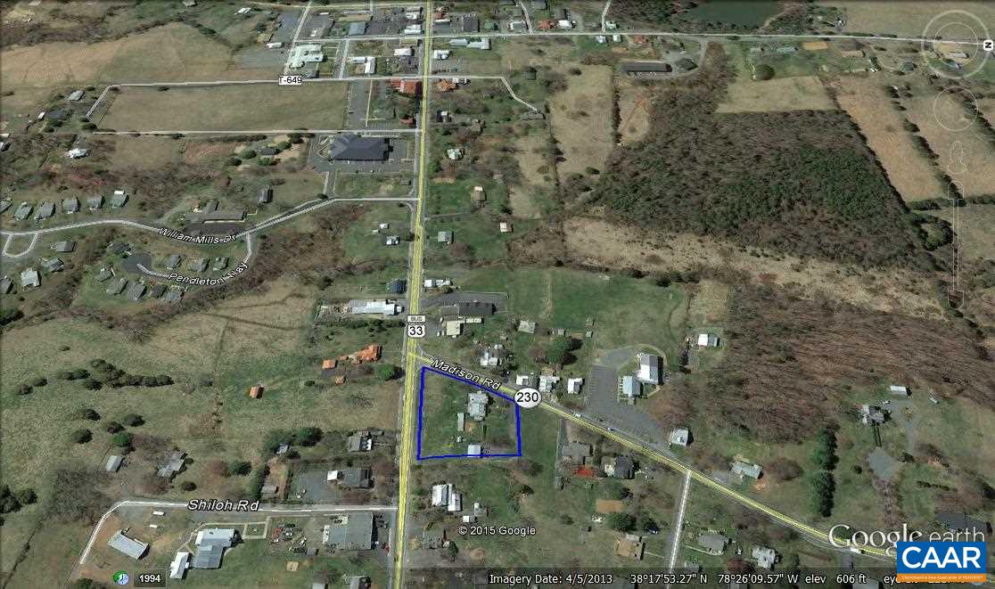 32 Madison Road Stanardsville, VA 22973 - Photo 42 of 50 an aerial view of a residential houses