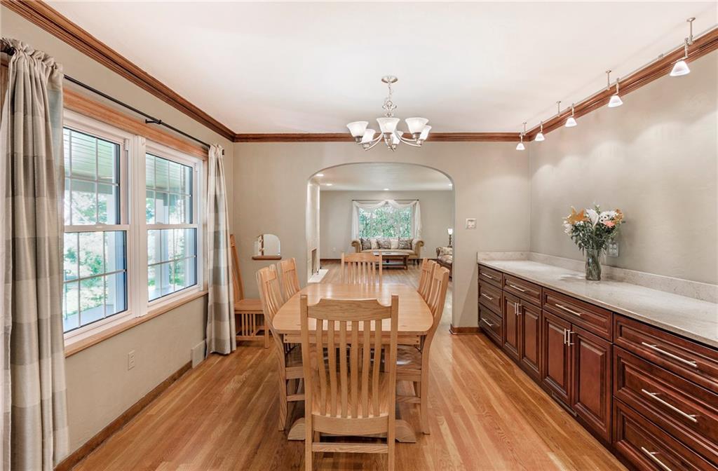 9620 Fox Road Pittsburgh, PA 15237 - Photo 6 of 25 Dining Room, open to kitchen and living room.