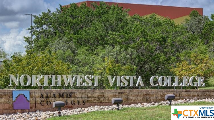 9618 Luke Path Helotes, TX 78023 - Photo 6 of 18 a street sign that is on a brick wall