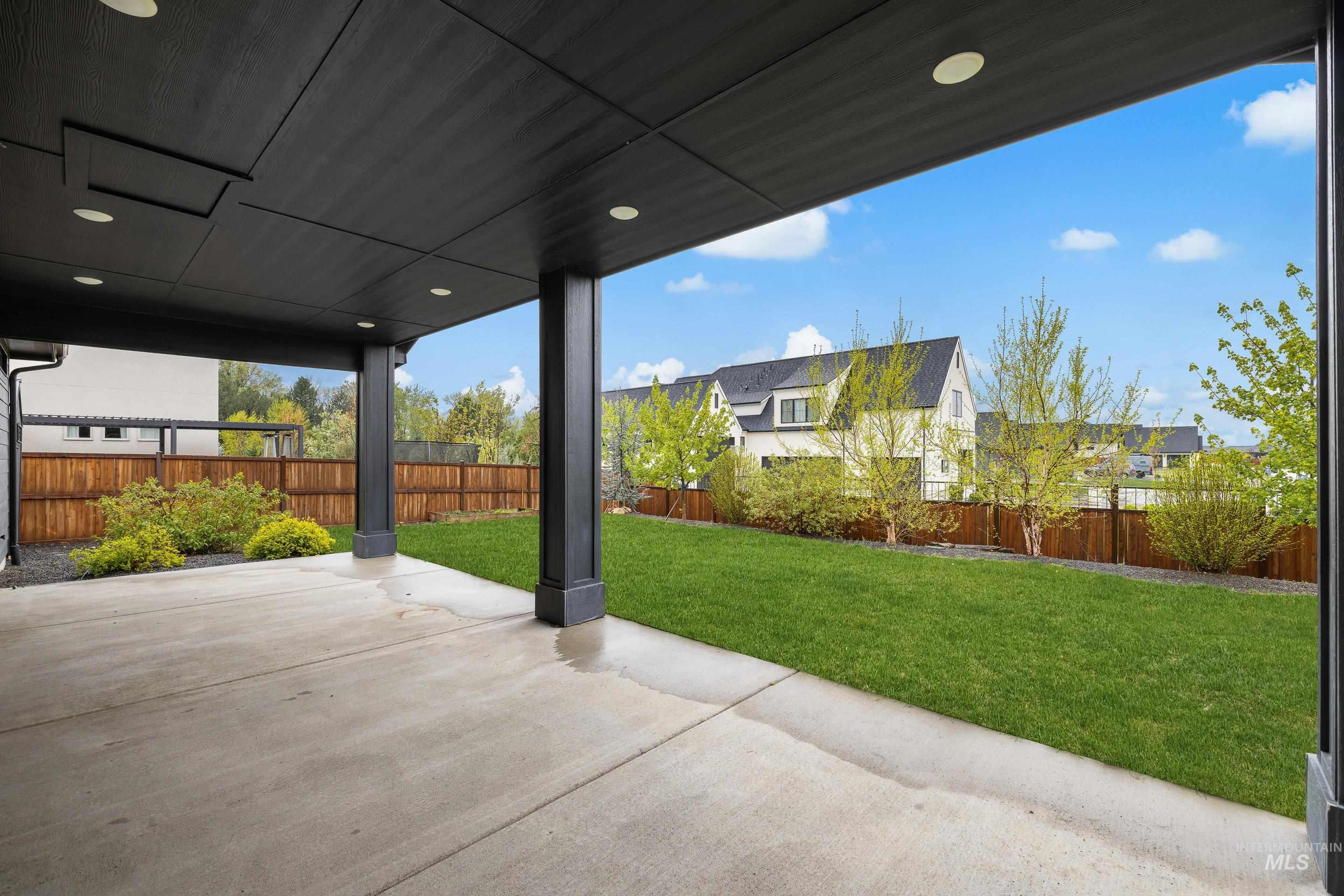 747 South Short Road Eagle, ID 83616 - Photo 43 of 48 Fenced backyard featuring a patio