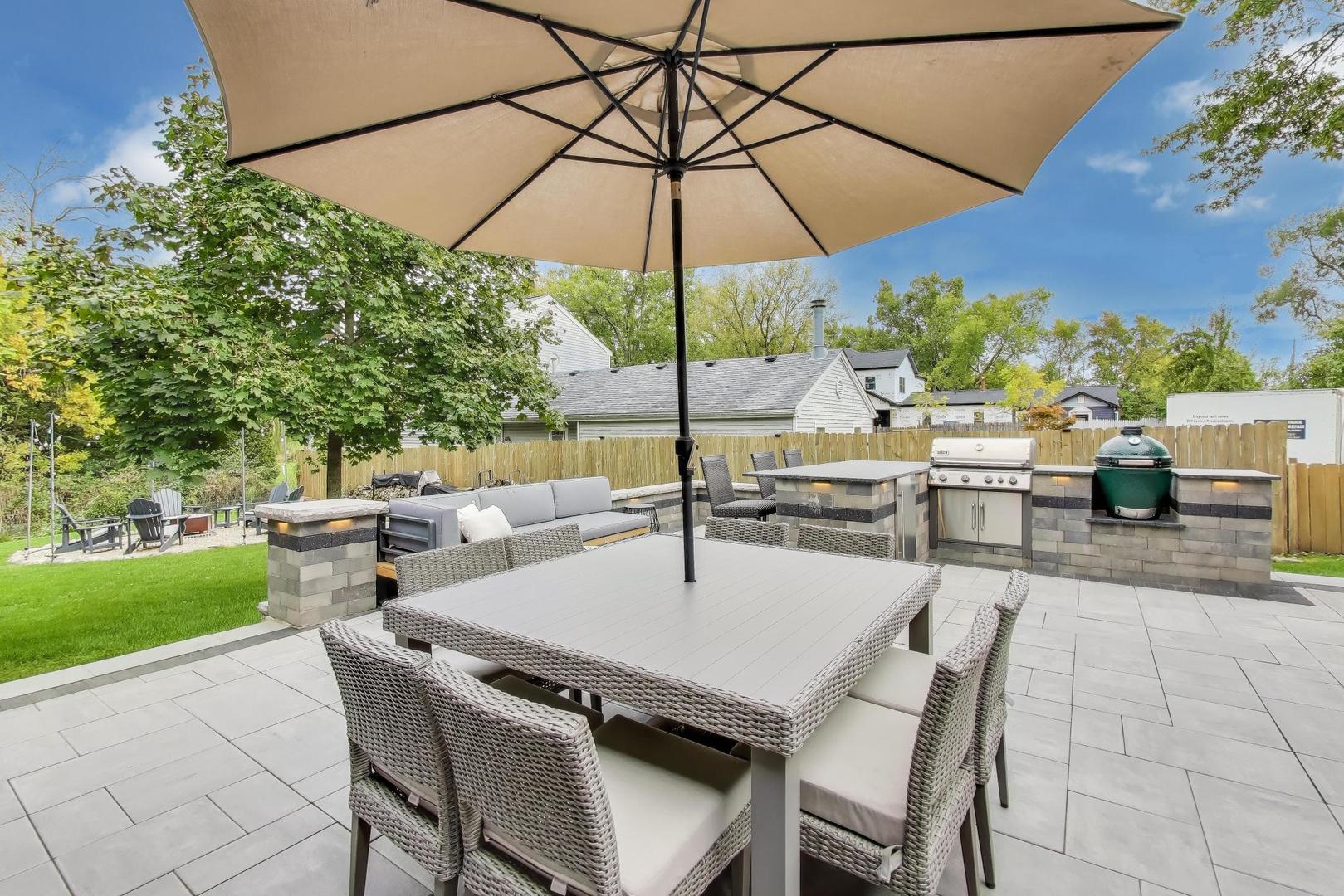 20473 North Plum Grove Road Palatine, IL 60074 - Photo 34 of 42 a view of an outdoor sitting area with furniture and backyard