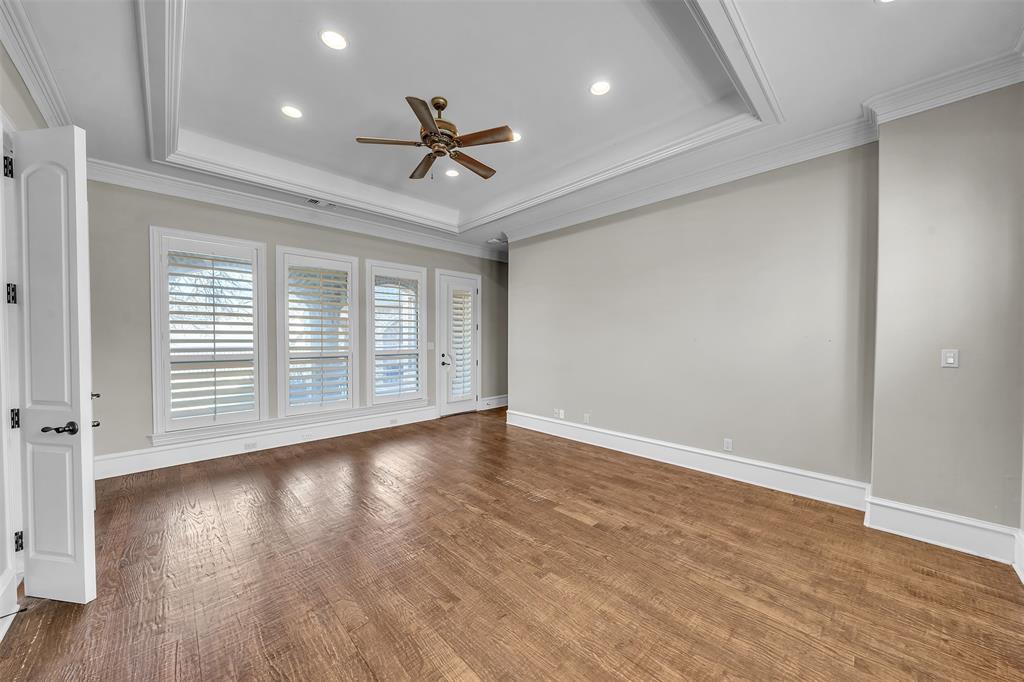 2909 Canyon Creek Drive Sherman, TX 75092 - Photo 16 of 40 wooden floor in an empty room with a window