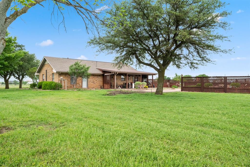 2752 South Branch Road Krum, TX 76249 - Photo 24 of 33 a front view of house with yard and green space