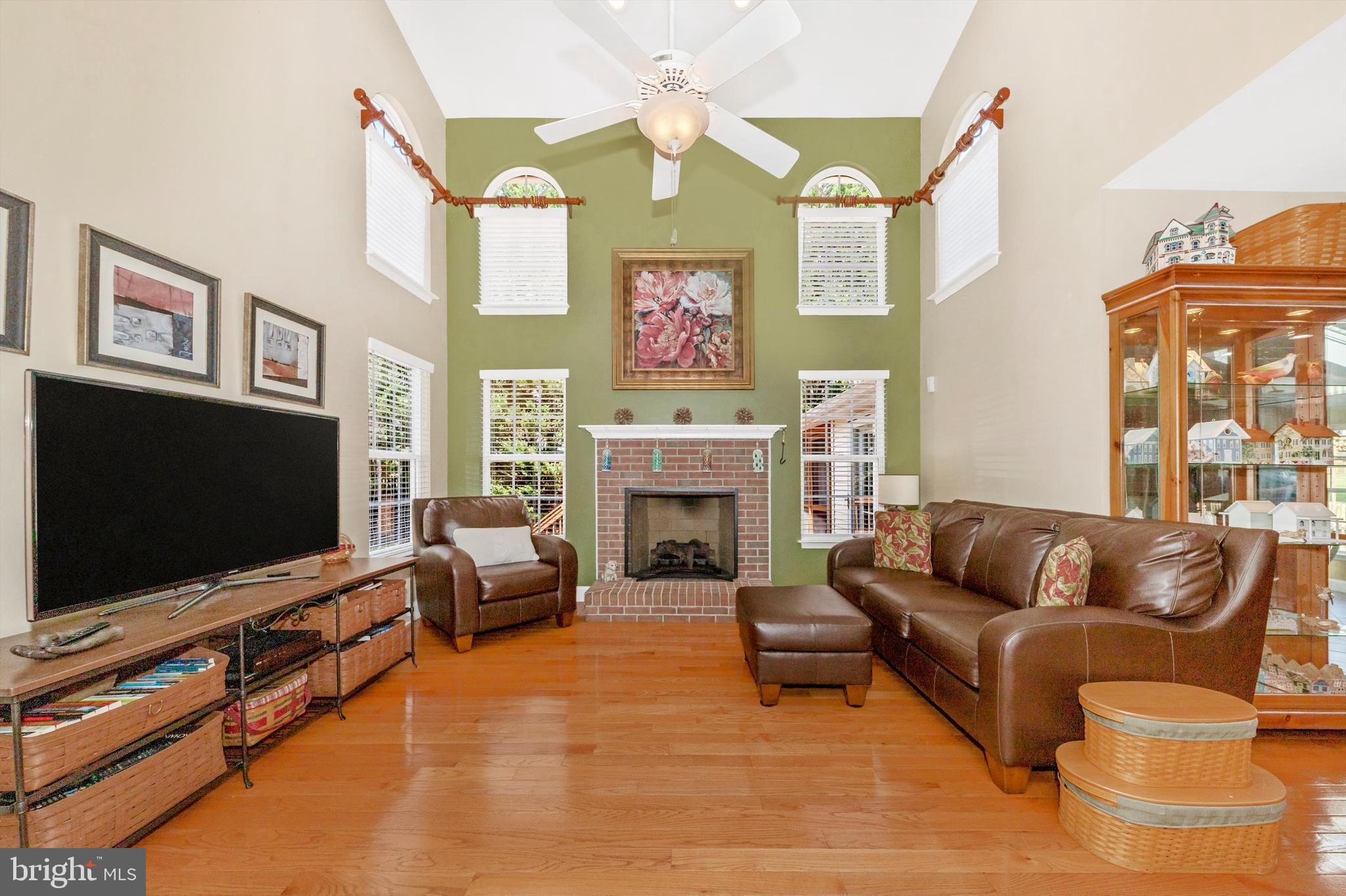6332 Spring Forest Road Frederick, MD 21701 - Photo 5 of 56 Two Story Family Room with Fireplace
