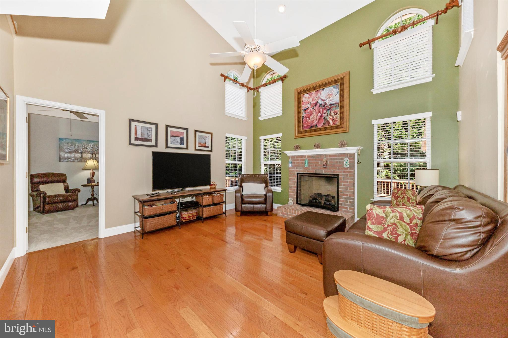 6332 Spring Forest Road Frederick, MD 21701 - Photo 6 of 56 Two Story Family Room with Fireplace
