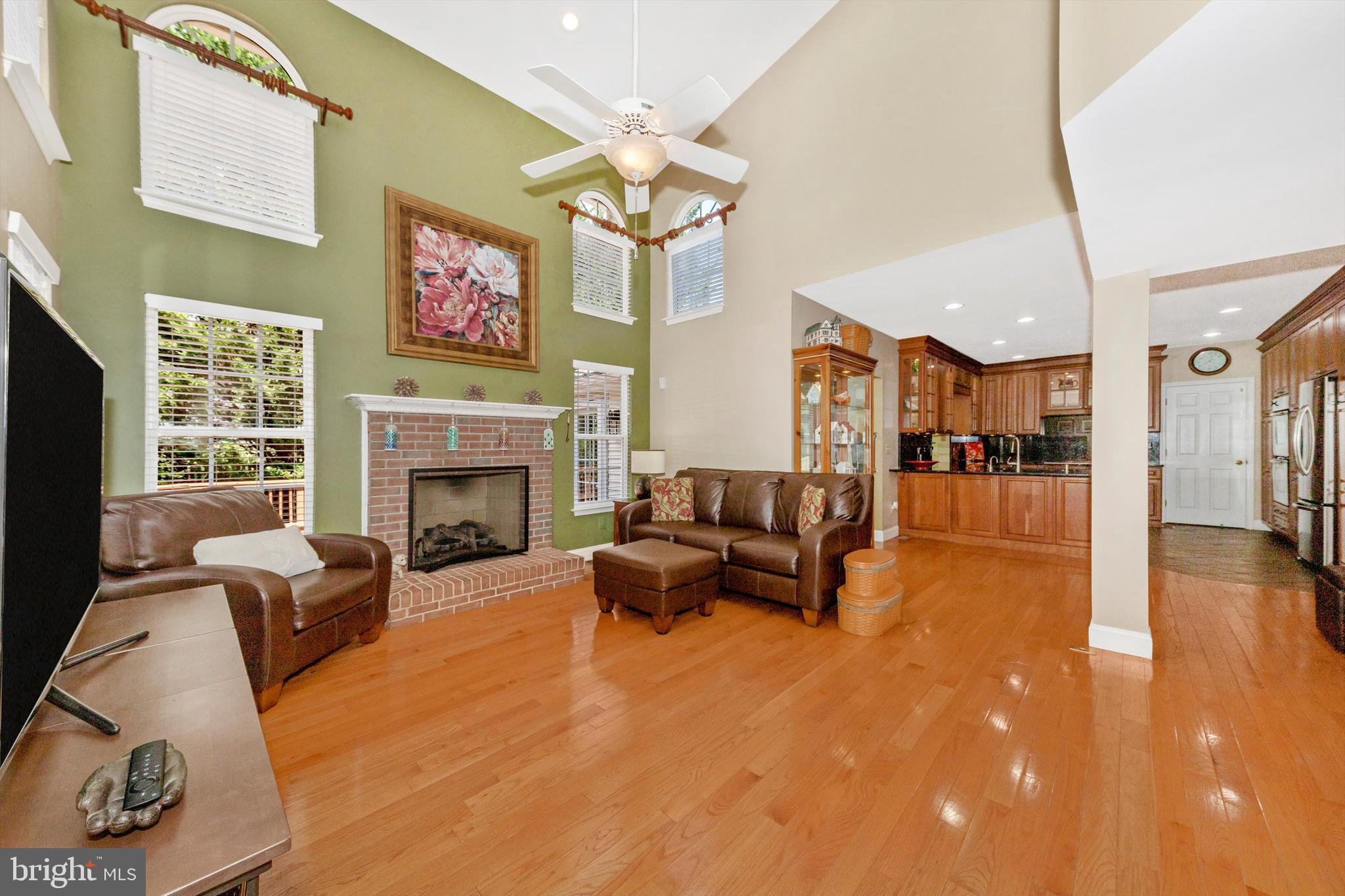 6332 Spring Forest Road Frederick, MD 21701 - Photo 7 of 56 Two Story Family Room with Fireplace