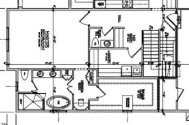 a view of entryway and hall with dining room