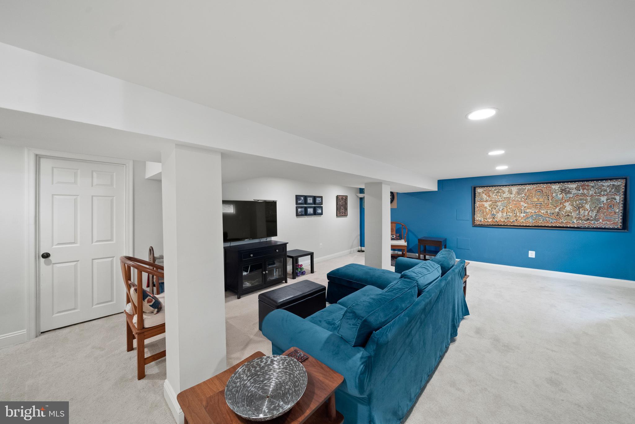 4203 Harcourt Road Baltimore, MD 21214 - Photo 15 of 32 Finished lower level recreation room