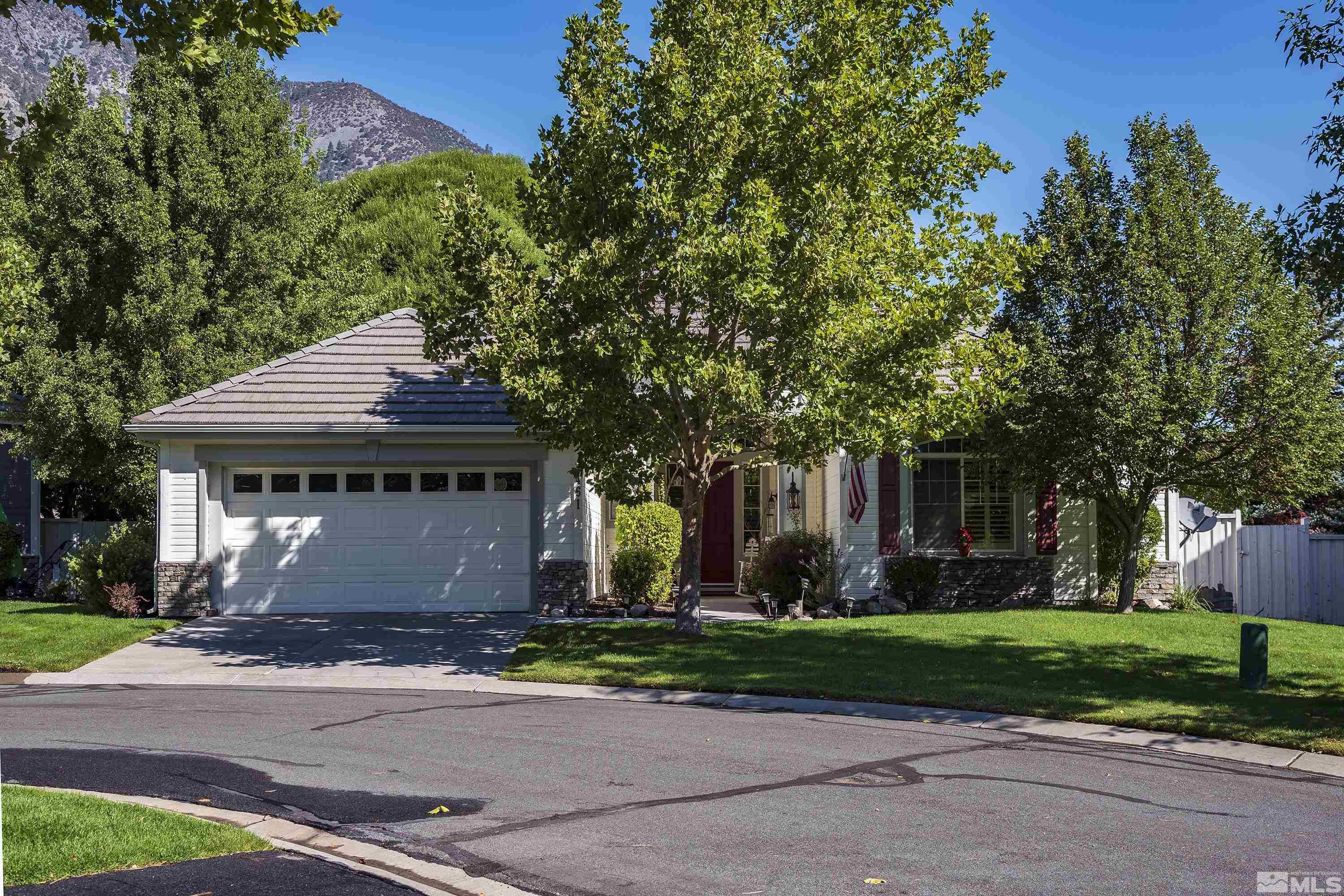 2461 Genoa Genoa, NV 89411 - Photo 2 of 35 a front view of house with yard and green space