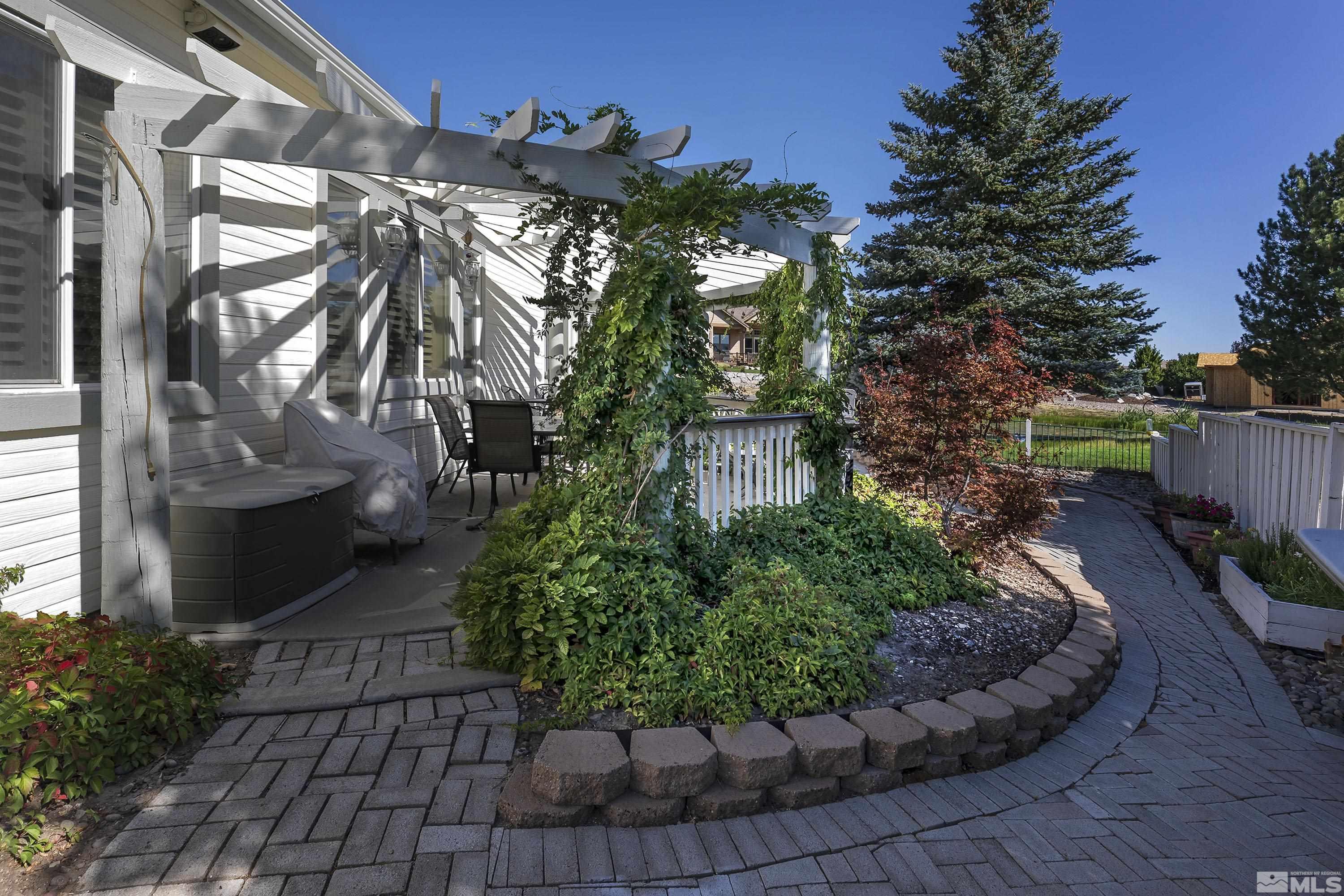 2461 Genoa Genoa, NV 89411 - Photo 30 of 35 a view of a garden with pathway