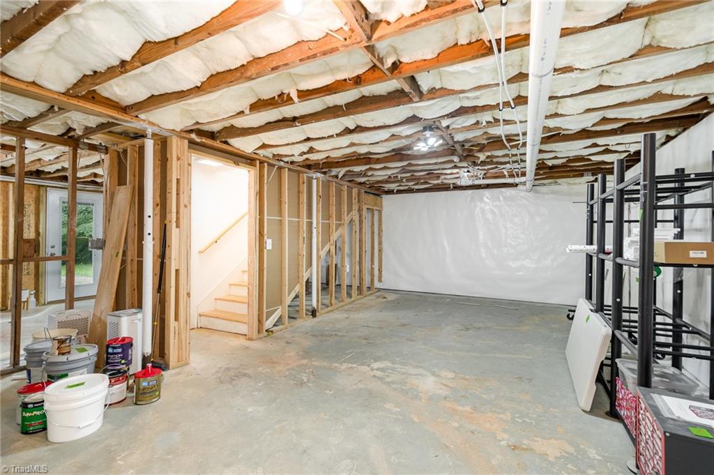 1420 Rankin Road Greensboro, NC 27405 - Photo 14 of 18 Unfinished basement