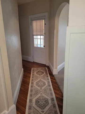 a view of wooden floor