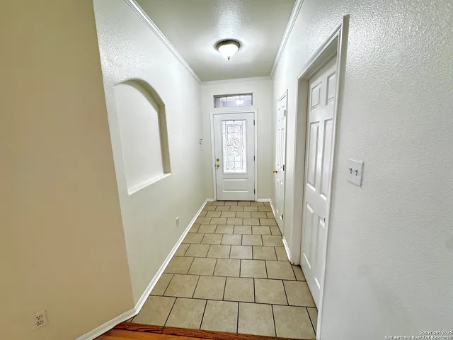 a view of an entryway