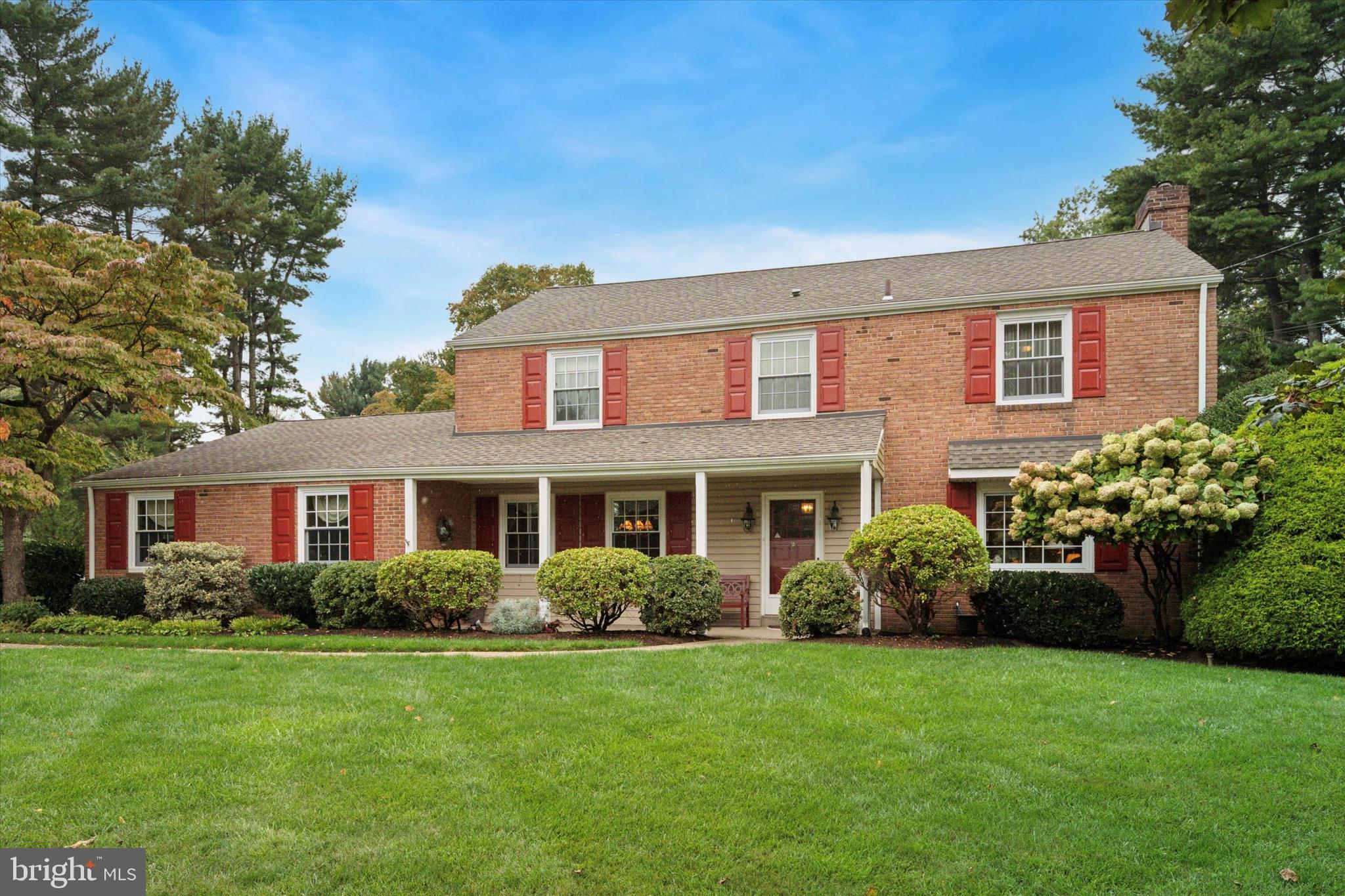 1790 Cathedral Road Huntingdon Valley, PA 19006 - Photo 2 of 45 Front of house and porch