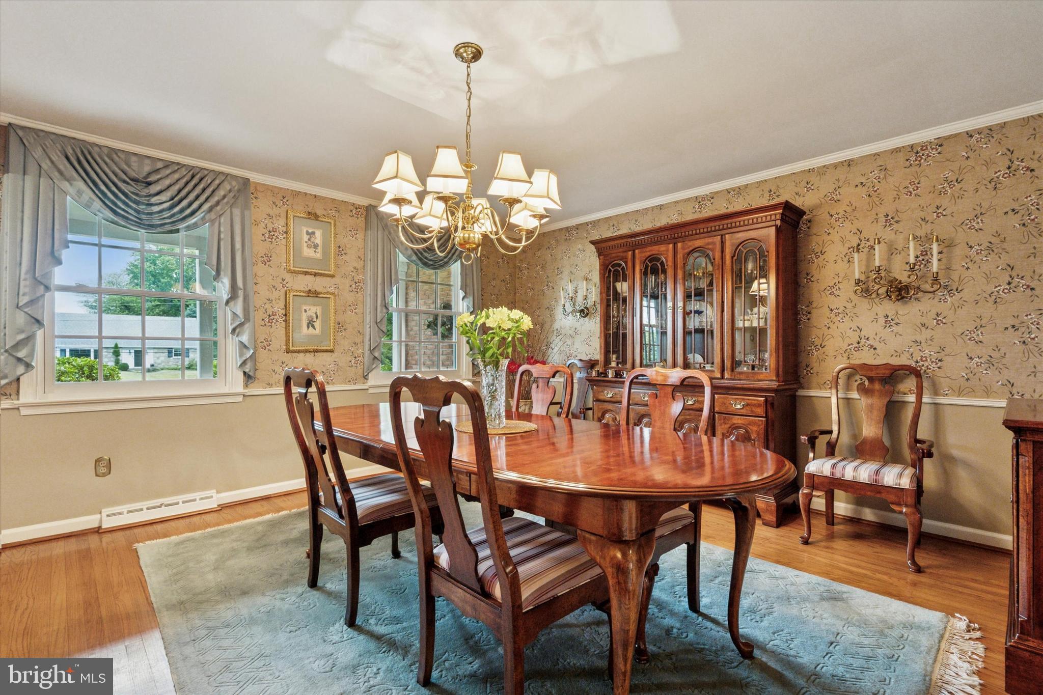 1790 Cathedral Road Huntingdon Valley, PA 19006 - Photo 8 of 45 Elegant Dining Room
