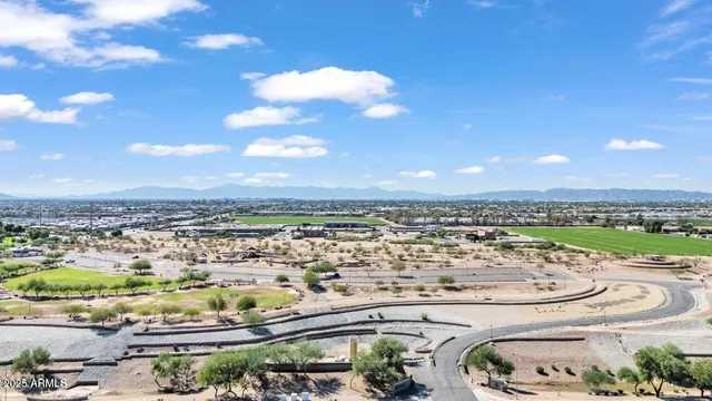 a view of city from a balcony
