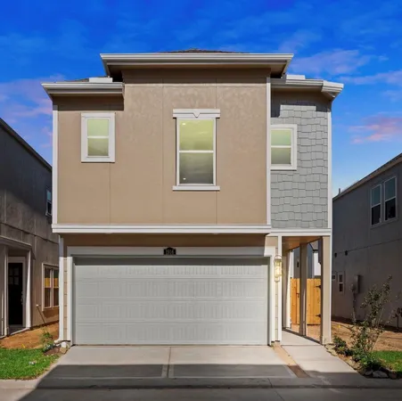 a view of house that has a window