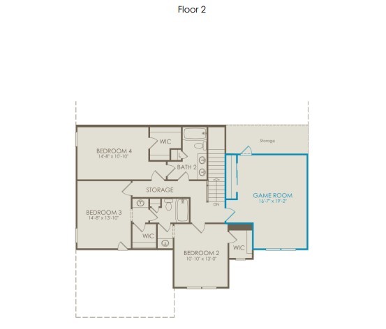 7744 Second Fiddle Way Arrington, TN 37014 - Photo 30 of 31 a picture of a floor plan