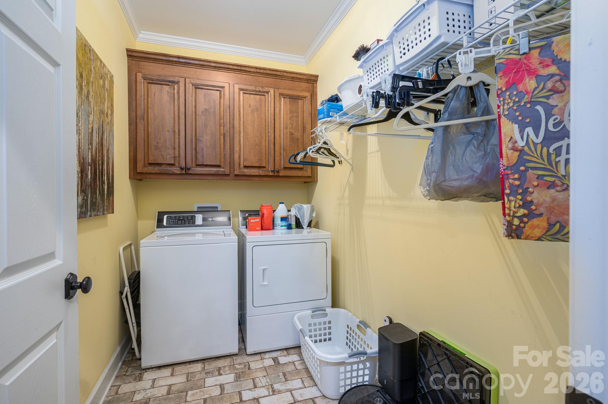 140 Huffstetler Lake Road Dallas, NC 28034 - Photo 12 of 22 a utility room with dryer and washer