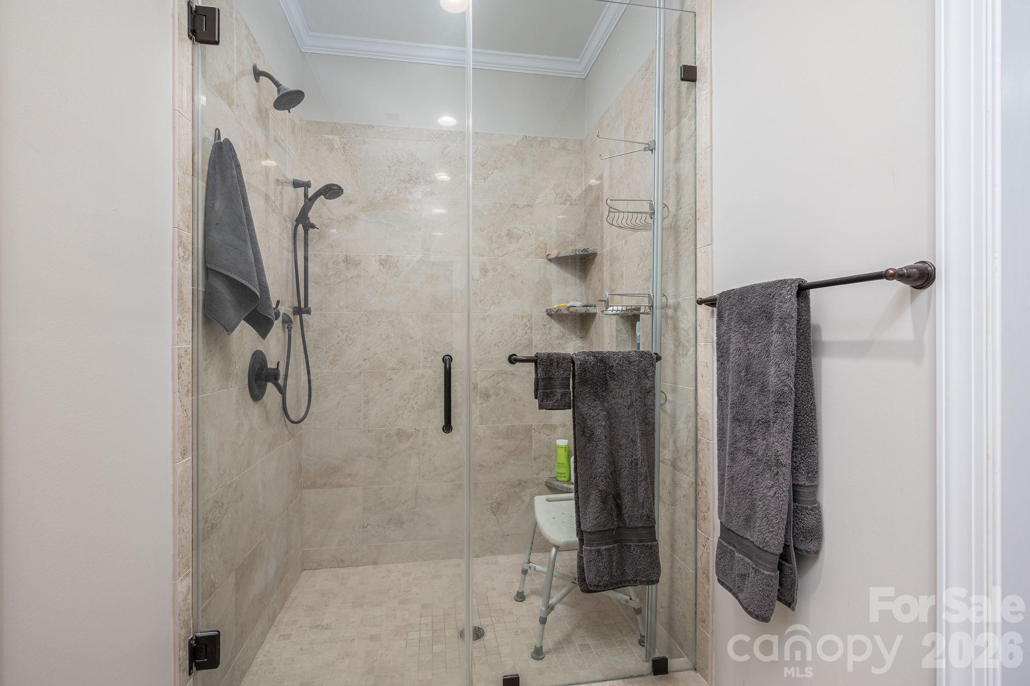 140 Huffstetler Lake Road Dallas, NC 28034 - Photo 15 of 22 a bathroom with a shower