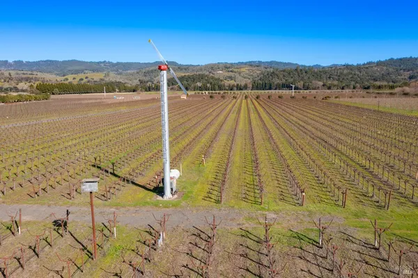 a view of a lake with a mountain