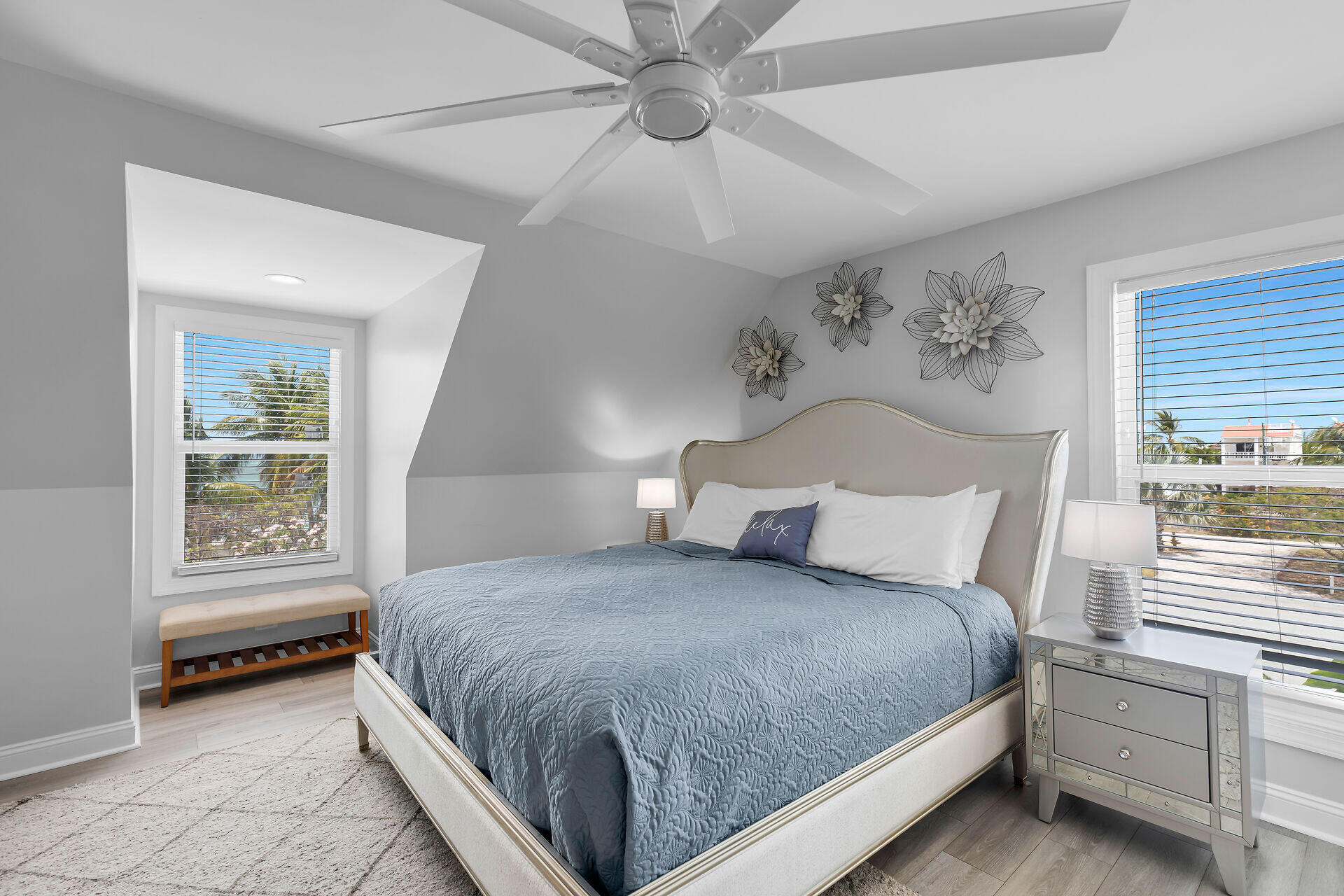 412 122nd Street Marathon, FL 33050 - Photo 22 of 43 a bedroom with a bed and a window