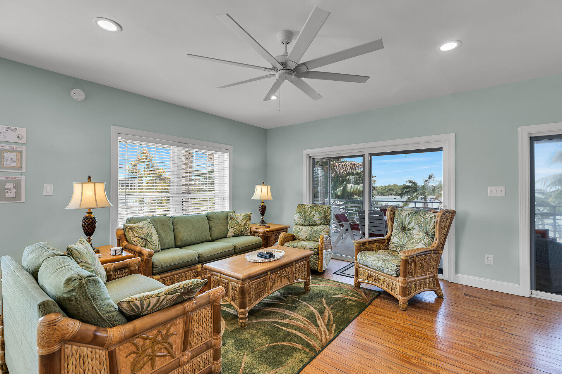 412 122nd Street Marathon, FL 33050 - Photo 4 of 43 a living room with furniture and a large window