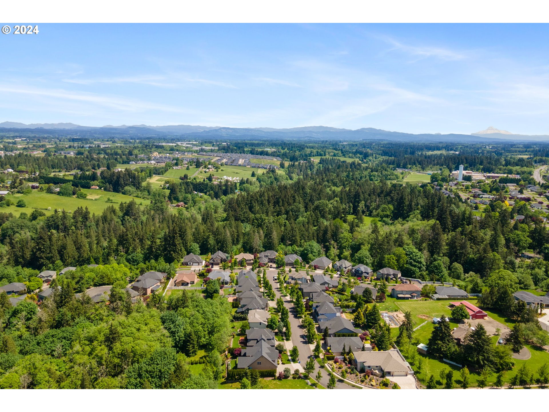 2204 South 17th Way Ridgefield, WA 98642 - Photo 41 of 45 a view of a city with lush green forest