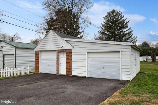 a front view of house