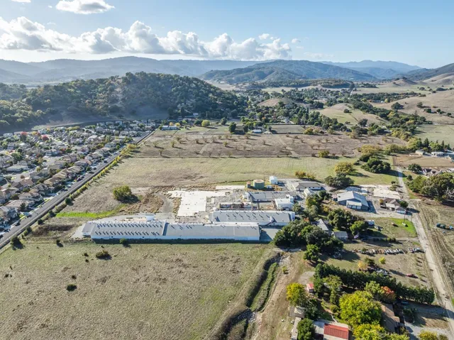a view of a city with an ocean